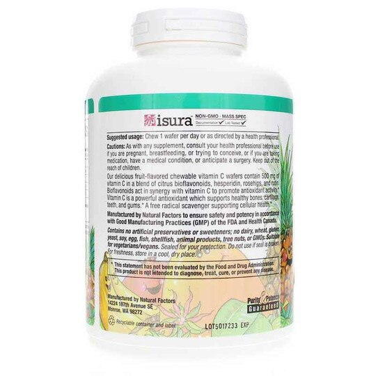 C-500 Mg Natural Fruit Chew, NF